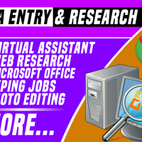 Data Entry and Research