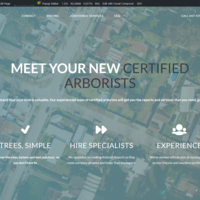 Designed and implemented it using wordpress