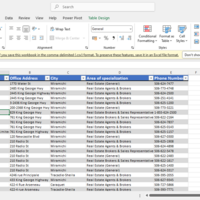 Real Estate using Instant Data Scraper