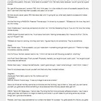 Transcrition Work Sample