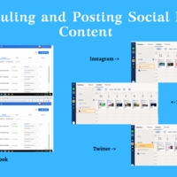 Scheduling and Posting Social Media Content 