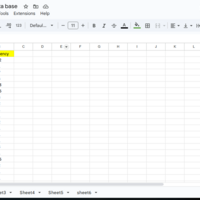 arranged data extracted from a lead generation ad campaign
