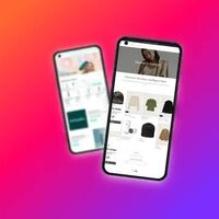 Showcasing a responsive e-commerce design for mobile.