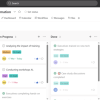 Project Tracking - Asana