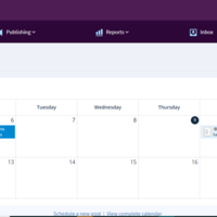 SMM scheduling using Trajectsocial
