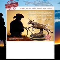 landing page for Earl Bascom Art