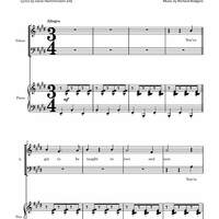 Music Engraving for a theater