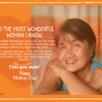 Mother's Day card (Crello)