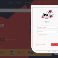 E-commerce - Sign In