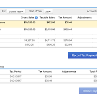 Sales tax in Quickbooks Online