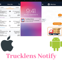 Trucklens Notify Drivers
