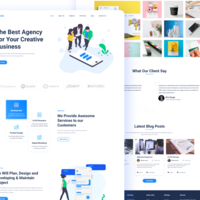 Agency Template Design