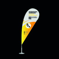tear drop banner