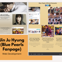 Korean Actor Jin Ju Hyung Website Fanpage (Blue Pearls)