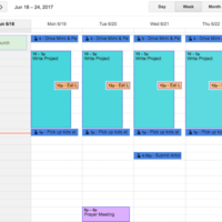 Calendar Management