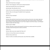 Transcribed file for a recorded meeting 