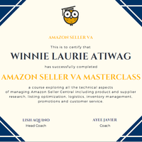 Amazon Masterclass Certificate