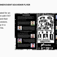 An event souvenir I did some graphics and the layout on.