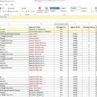 My own record list of all of my certified personal