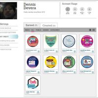 Credly Badges - earned badges related to freelance work