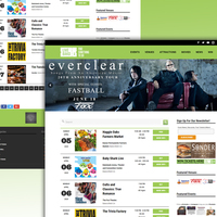 Custom Website, Events Listing