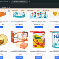 Product listing in AiKhane.com 