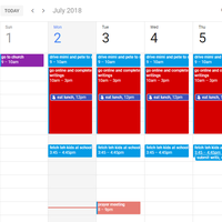Calendar Management