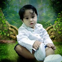 PHOTO MANIPULATION(PORTRAIT FOR CHRISTENING