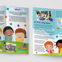 Big Futures Foundation - leaflet design
