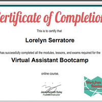 Virtual Assistant Certificate