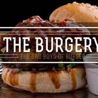 The Burgery Restaurant Logo design and Branding.