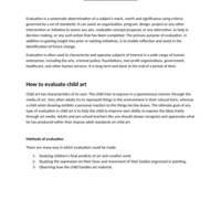 Children education - Articl