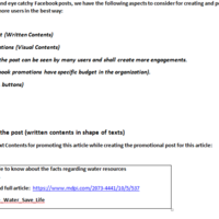 Facebook post and its content writing strategy Part 1