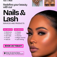 Nails and Lash Flyer 