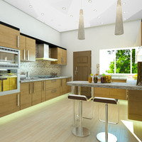 3D kitchen Design