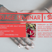 Marriage Seminar Social Media Graphic