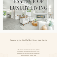 UI Design Luxury l Estate website