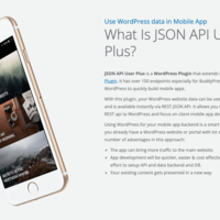 JSON API User Plus WordPress Plugin