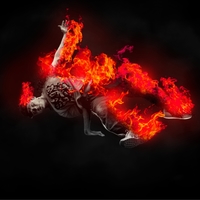 Break Dancer Photo Manipulation