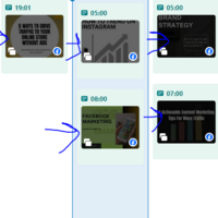 Facebook content calendar