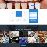 Dentist landing page