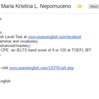 English Exam Results - Mastery Score