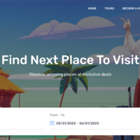 Tourism portal home