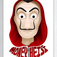 Money Heist Inspired Art