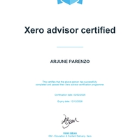 XERO ADVISOR CERTIFIED
