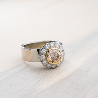 Diamond ring catalogue shot