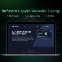 Reflecto (Crypto) Website UI