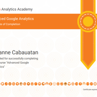 Advance Google Analytics Certificate