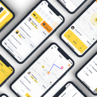 Develop taxi booking app
