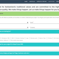Logic based contact form